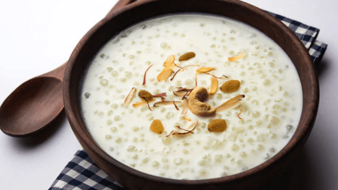 sabudana kheer