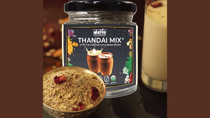 D-Alive's Organic Thandai