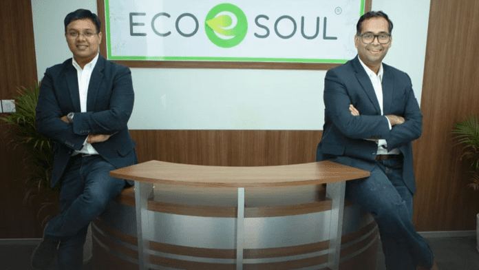 Rahul Singh and Arvind Ganesan, the Co-founders of EcoSoul Home