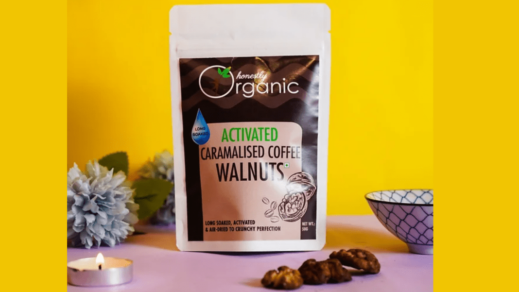 Honestly Organic's Activated Caramelised Coffee Walnuts