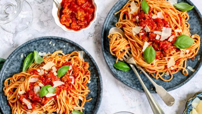 Italian spaghetti pasta