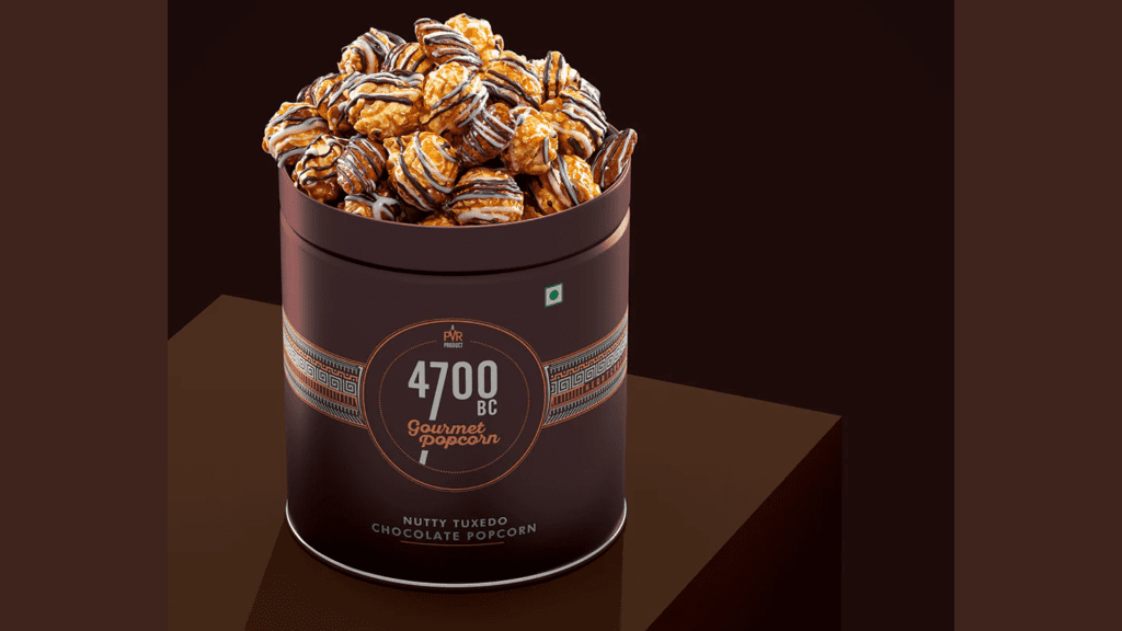 Nutty Tuxedo Chocolate Popcorn