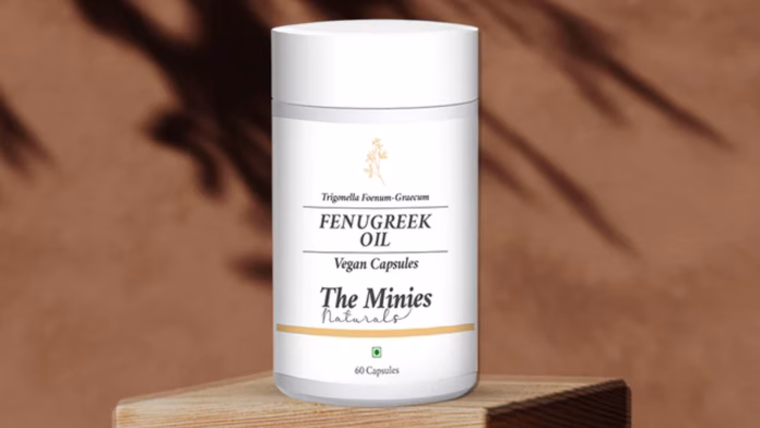 The Minies Fenugreek Oil Vegan Capsules