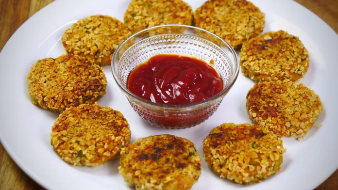crispy Oats Cutlets