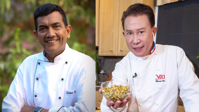 CHEF MARTIN YAN AND CHEF SANJEEV KAPOOR