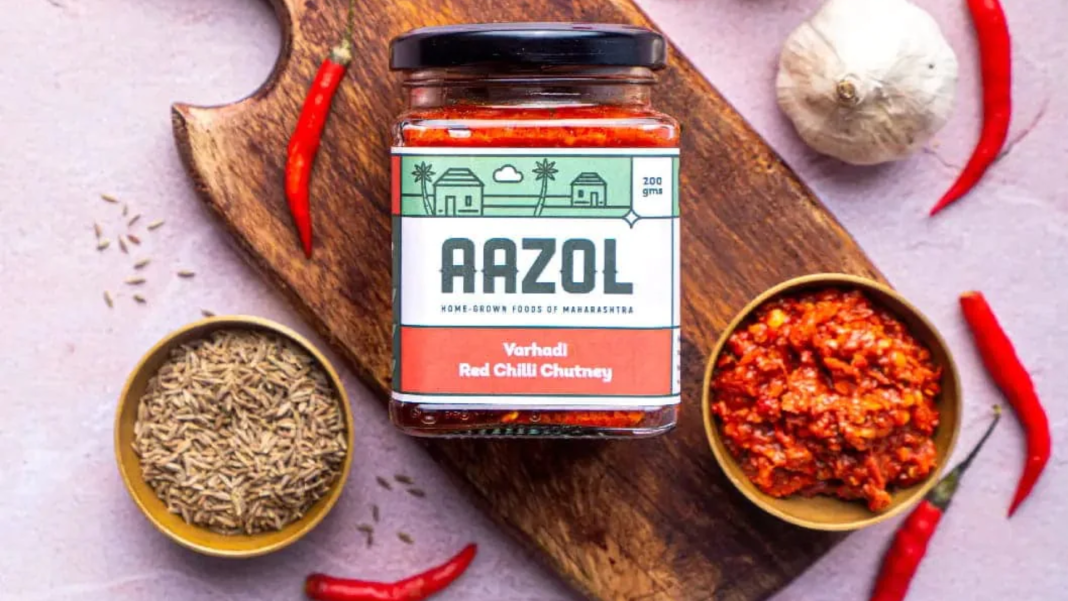 Aazols Varhadi Spicy Red Chilli Chutney