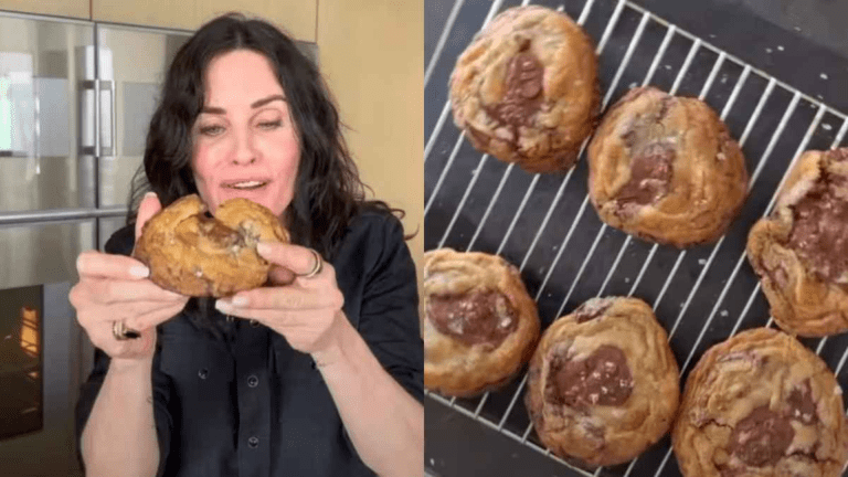 Get ready to satisfy your sweet tooth with Courteney Cox’s unforgettable cookie recipe – Prepare for cookie perfection!
