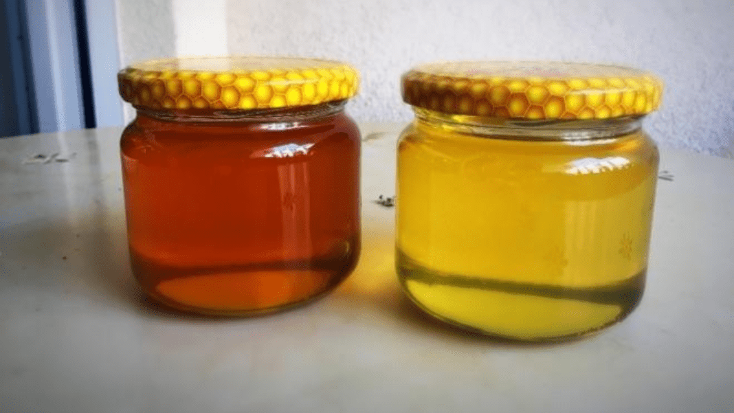 Golden honey vs regular honey