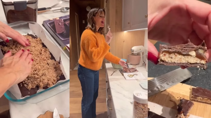 Jennifer Garner's vegan snickers Jennifer Garner's vegan snickers