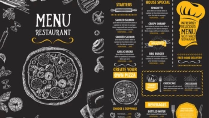 food menu