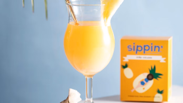 Sippin Pina Colada Drink Mixer