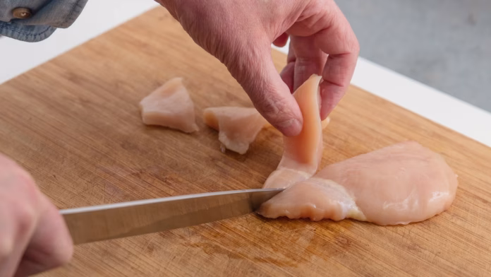 raw chicken