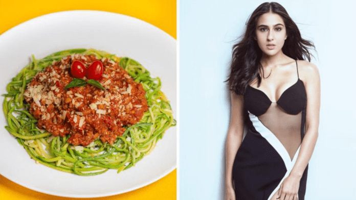 Sara Ali Khan keto pasta
