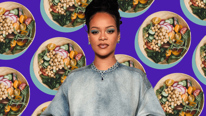 Rihanna's Garbanzo Bean Salad