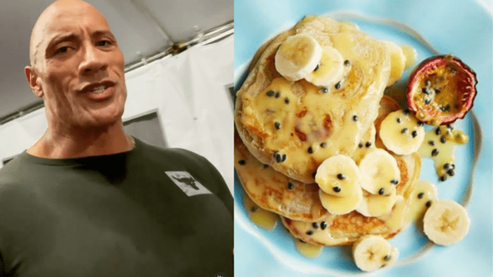 coconut banana pancakes dwayne