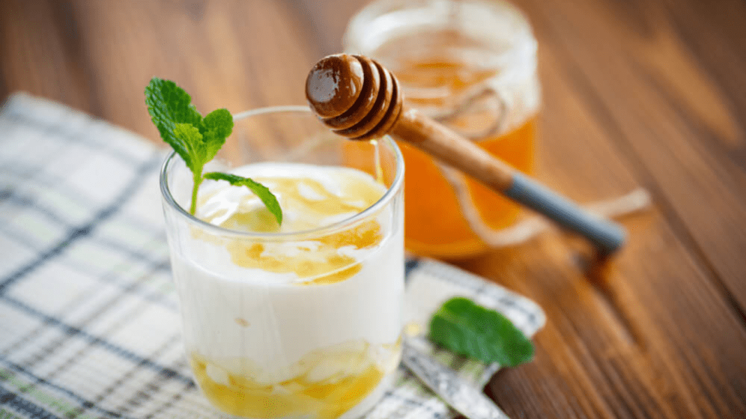 curd and honey combo