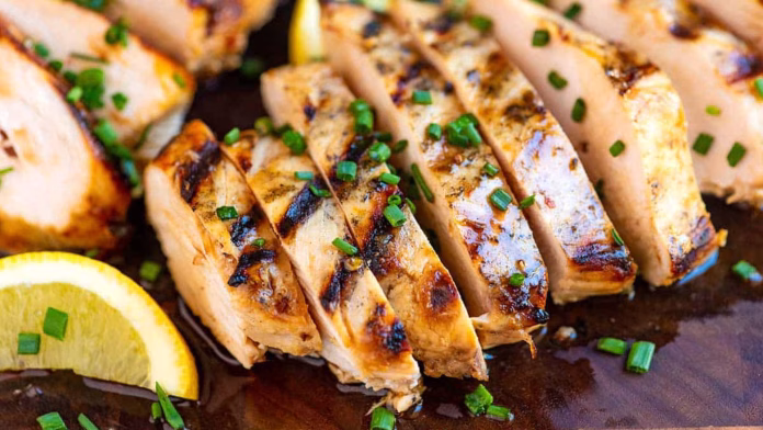 grilled juicy chicken