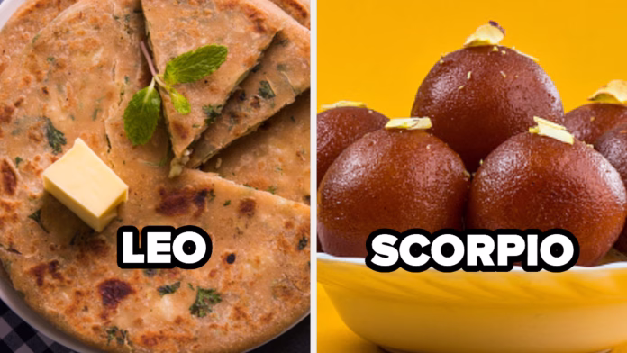 indian food for your zodiac sign