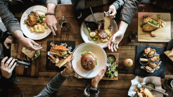 restaurant eating