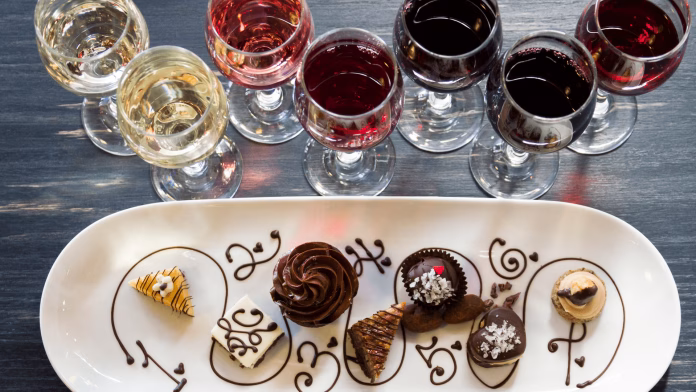 wine pairings dessert