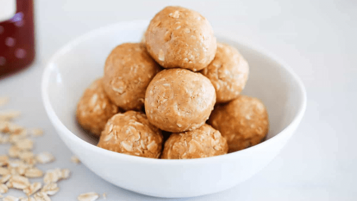 3-Ingredient Peanut Protein Balls