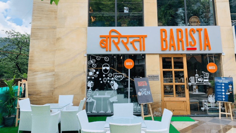 Barista outlet in Tapovan, Rishikesh
