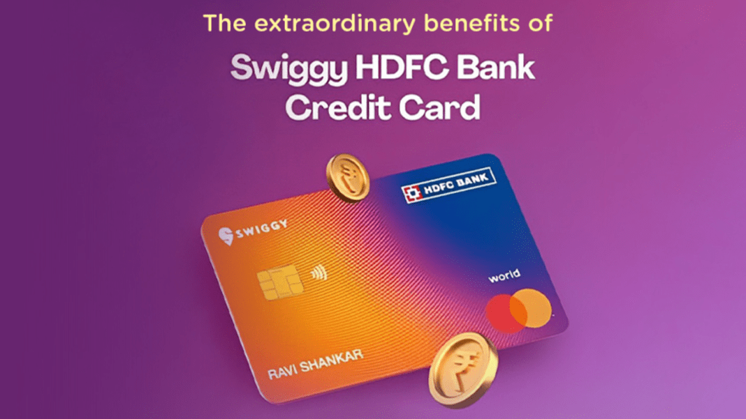 Swiggy co-branded credit card