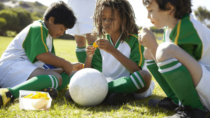 diet for children football