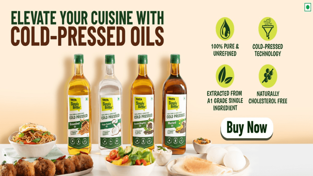 Tata Simply Better Cold Pressed Oils