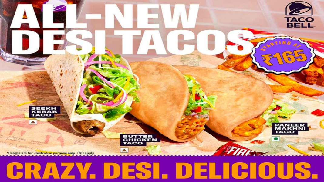 Taco Bell new Indian Desi menu