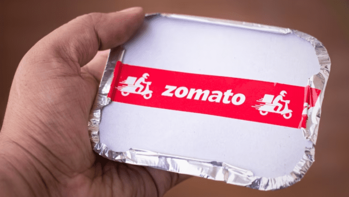 Zomato packaging