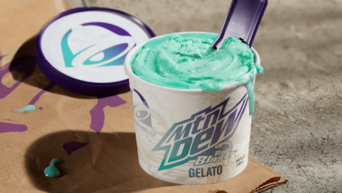 Mtn Dew Baja Blast Gelato Mtn Dew Baja Blast Gelato