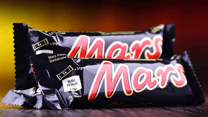 Mars chocolate bar