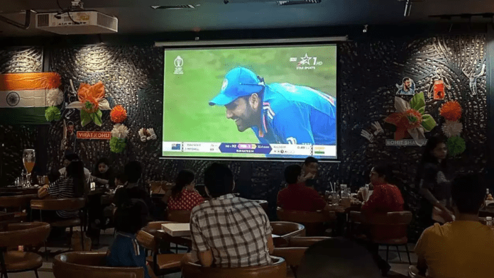 cricket worldcup restaurant