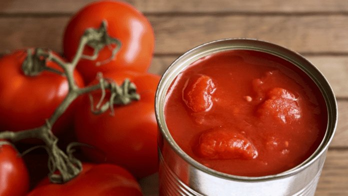 canned tomato