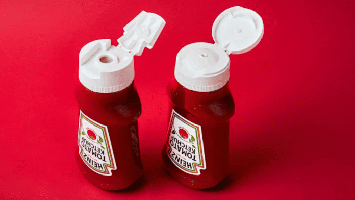 squeezy ketchup bottle