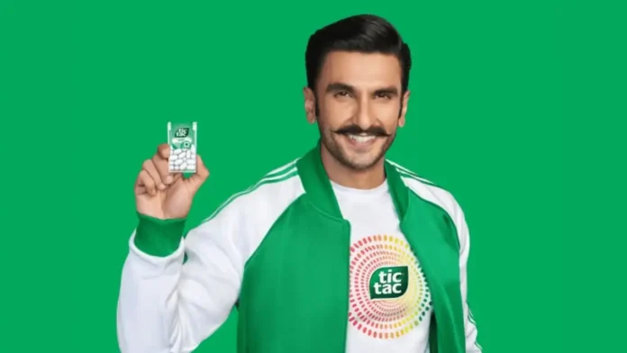 Ranveer Singh Tic Tac