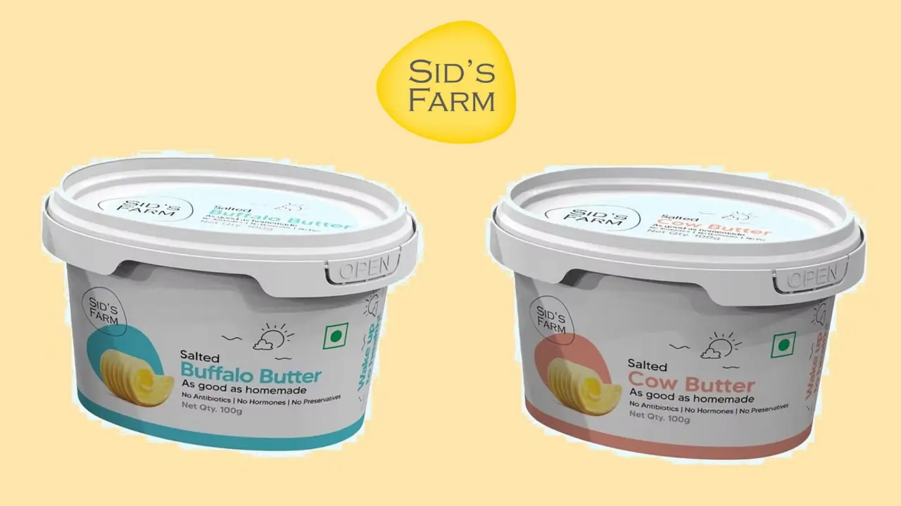 Sid's Farm Cow Butter and Buffalo Butter