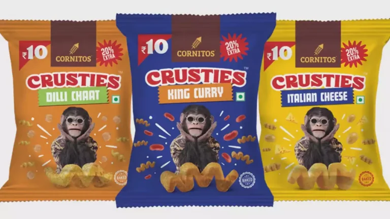 Crusties by Cornitos gets a chic upgrade – unveils stylish packaging with Corny the Chimp