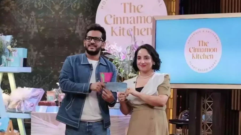 Aman Gupta, Co-Founder and CMO of boAt & Priyasha Saluja, Founder, The Cinnamon Kitchen