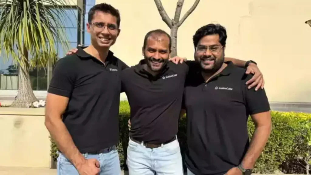 Manas Gupta, cofounder & CEO; Srikumar Nair, cofounder & CBO; Nitesh Jindal, cofounder & CTO