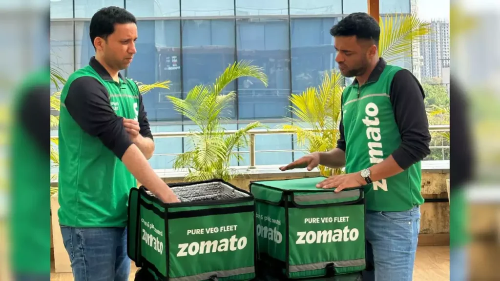 Zomato Pure Veg Fleet