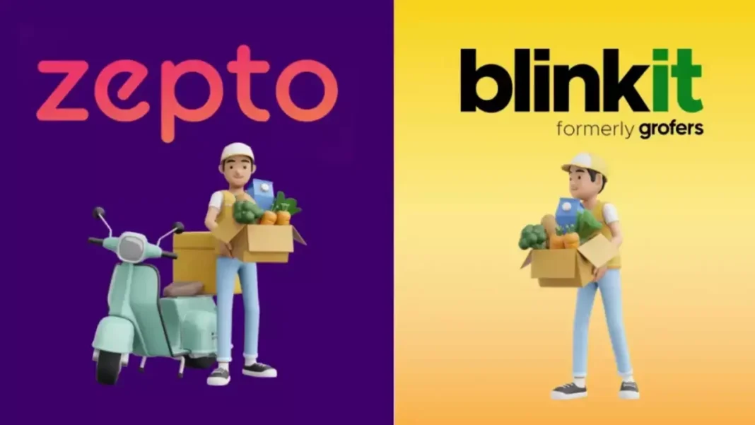 Zepto and Blinkit
