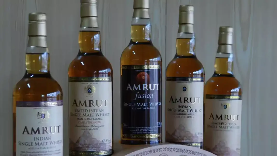 Amrut single malt whiskies