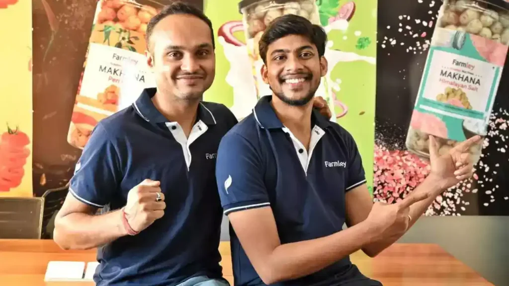 Farmley Co-founders Akash Sharma and Abhishek Agarwal