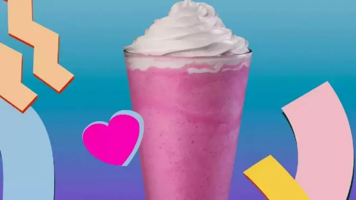 Starbucks Retro Pink Frappuccino
