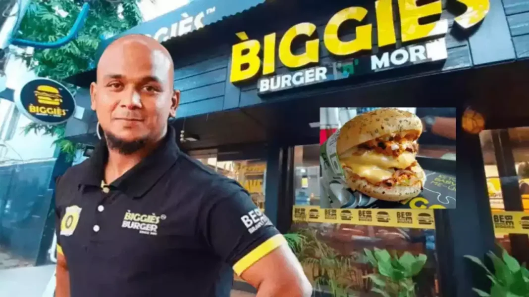 Biraja Rout, the Founder of Biggies Burger