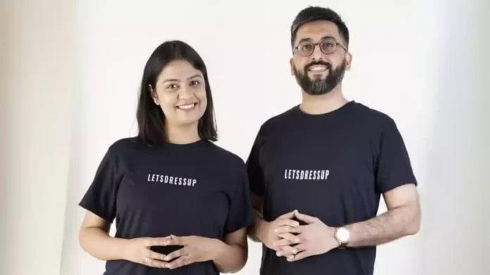 Drishti Anand and Aditya Balani, Co-Founders, LetsDressUp