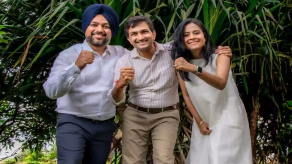 Neeraj Biyani, Mandeep Bhatia, and Eeti Sharma, Co-Founders, Asaya