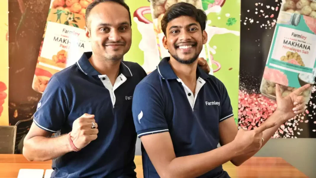 Farmley Co-founders Akash Sharma and Abhishek Agarwal